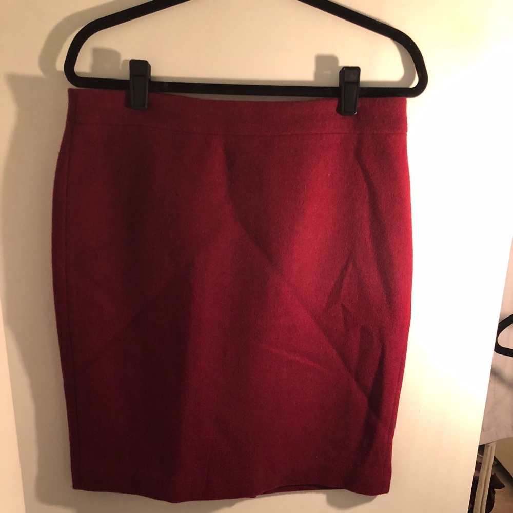 J Crew - Wool Pencil Skirt *NWT*